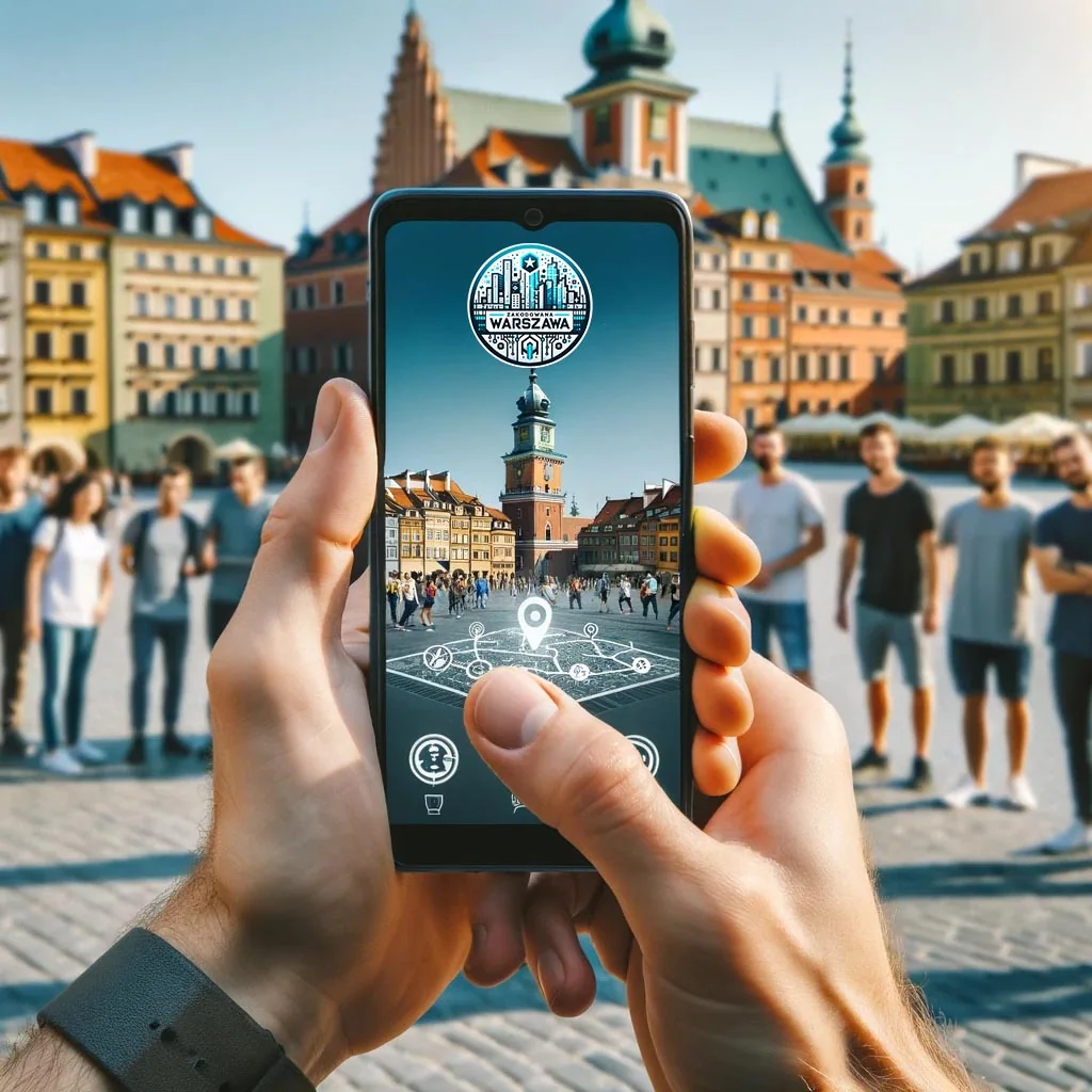 Zakodowana Warszawa - city game promotional banner